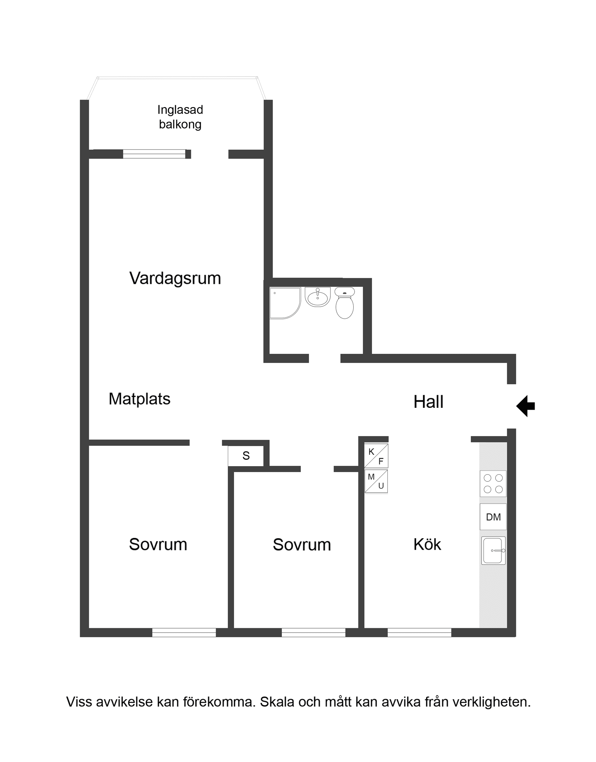 Bostadsrätt, Smedstugugatan 11B, Haga, Norrköping