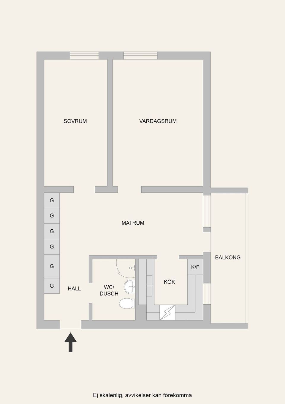 Bostadsrätt, Grönviksvägen 12A, Kullsta, Nynäshamn