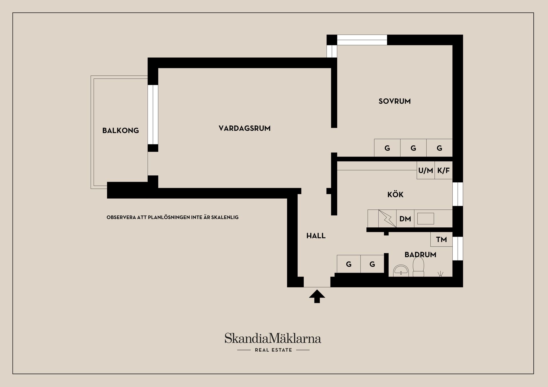 Bostadsrätt, Spångavägen 54, Riksby, Stockholm