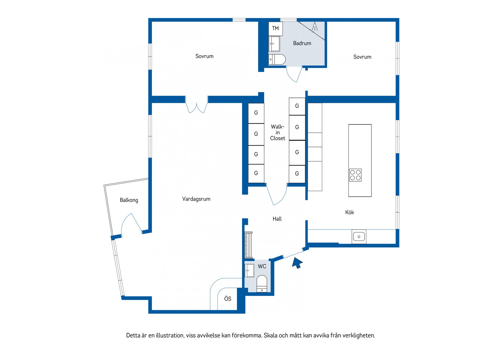 Bostadsrätt, Tivolivägen 24, Haga, Sundsvall