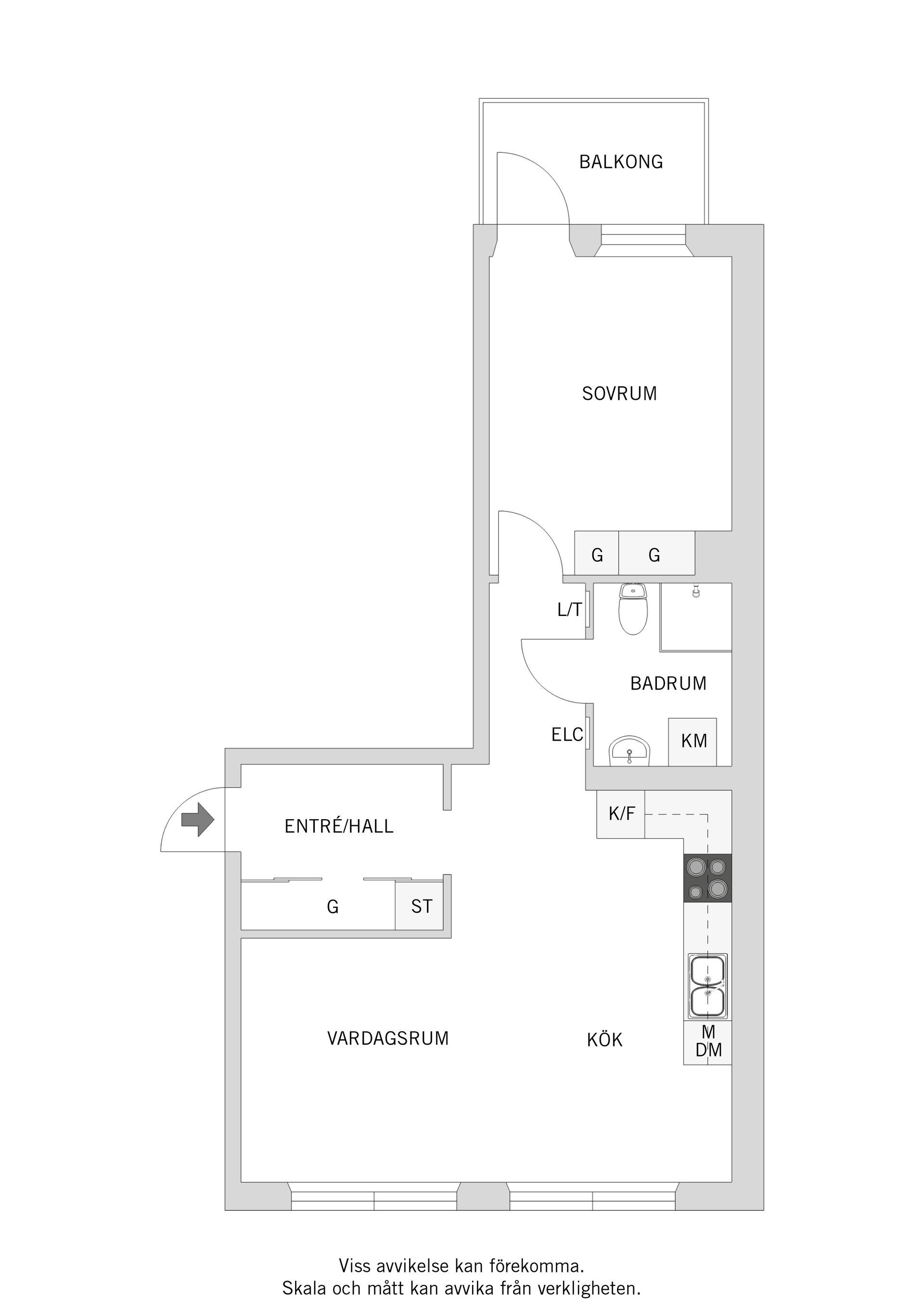 Bostadsrätt, Gunnarsberg 9, Centrum, Kungälv