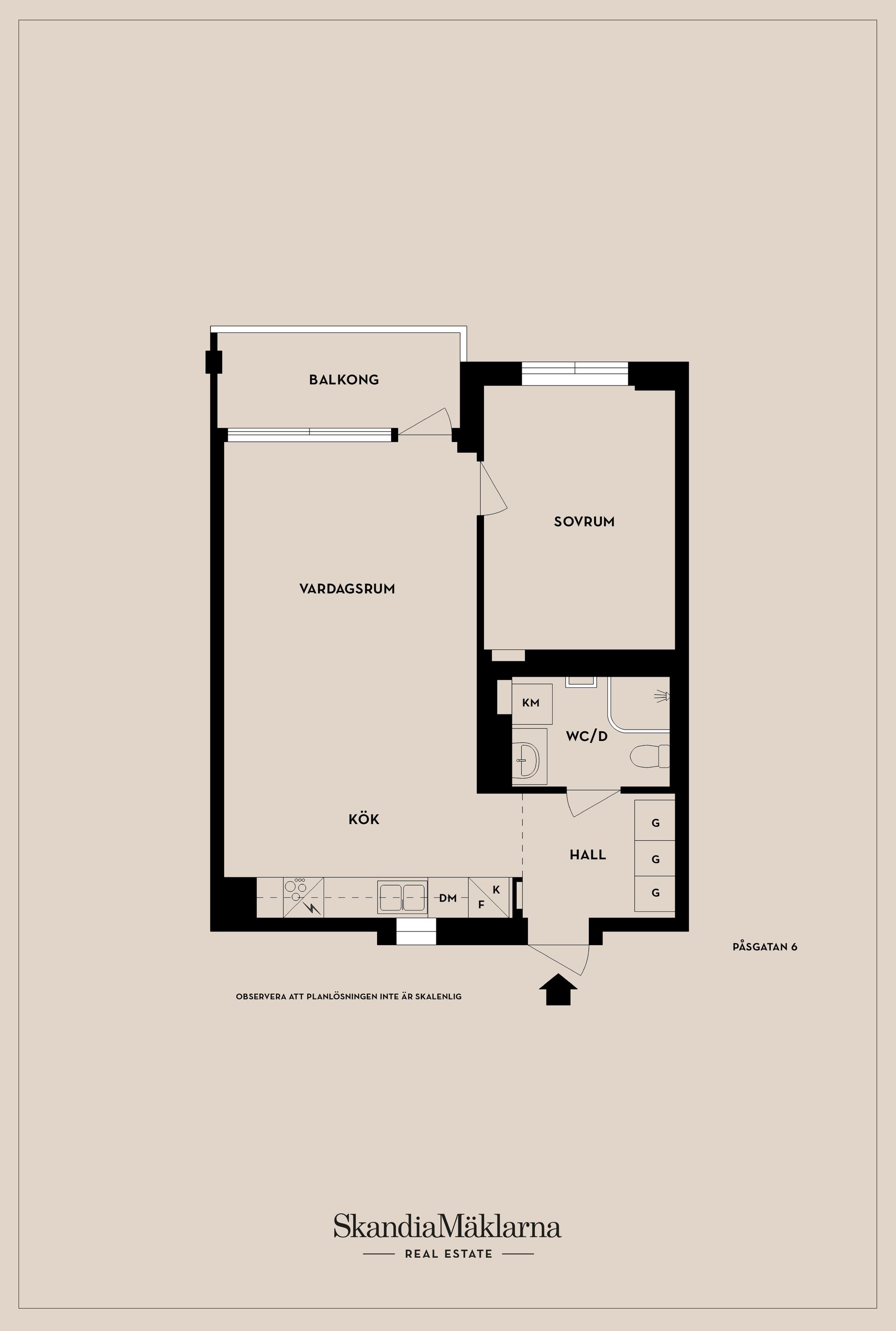 Bostadsrätt, Påsgatan 6, Munksjöstaden, Jönköping
