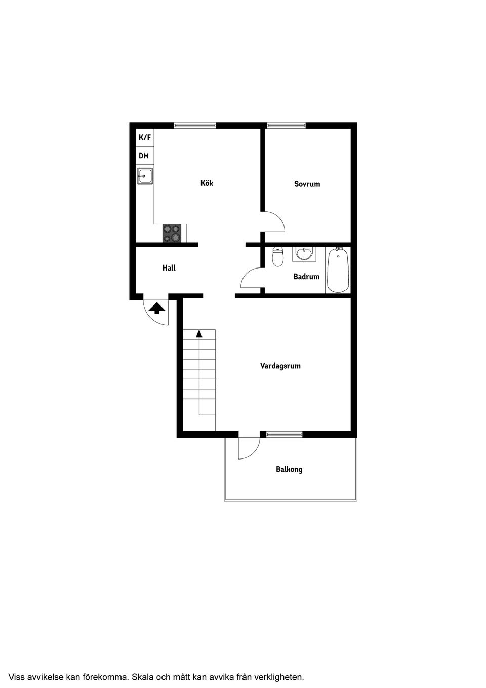 Bostadsrätt, Rådmansgatan 48, Centralt, Kungälv