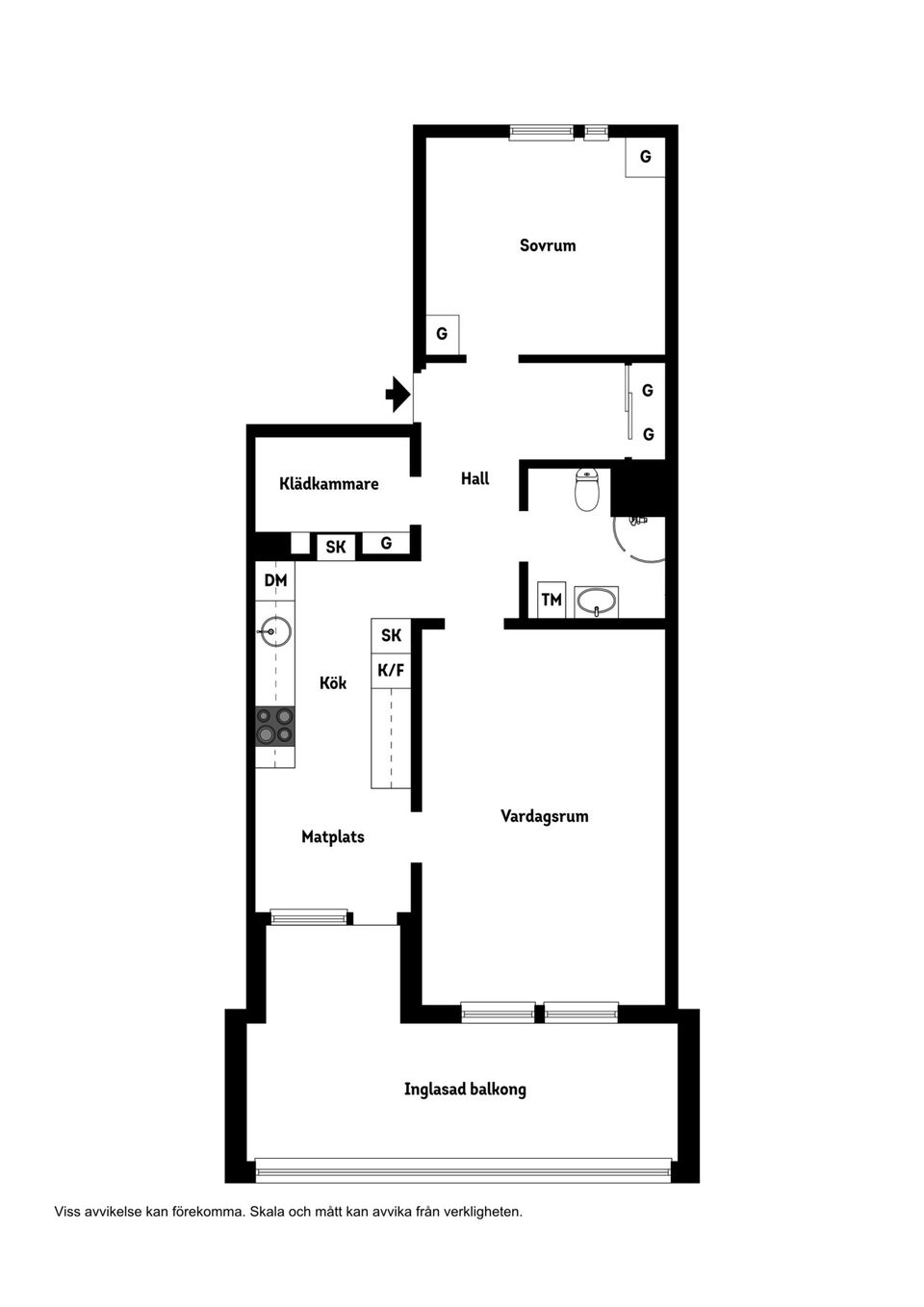 Bostadsrätt, Centralgatan 44C, Centrala Nynäshamn, Nynäshamn