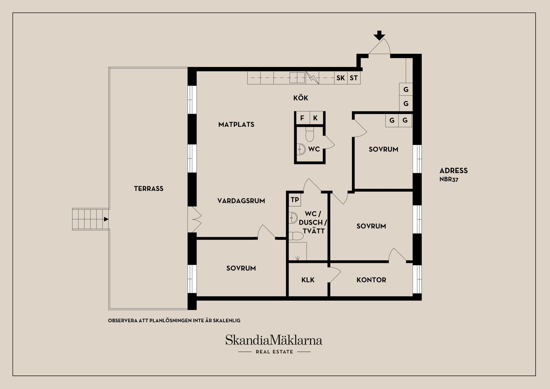 Bostadsrätt, Nybodaringen 37, Nybodahöjden/Liljeholmen, Stockholm
