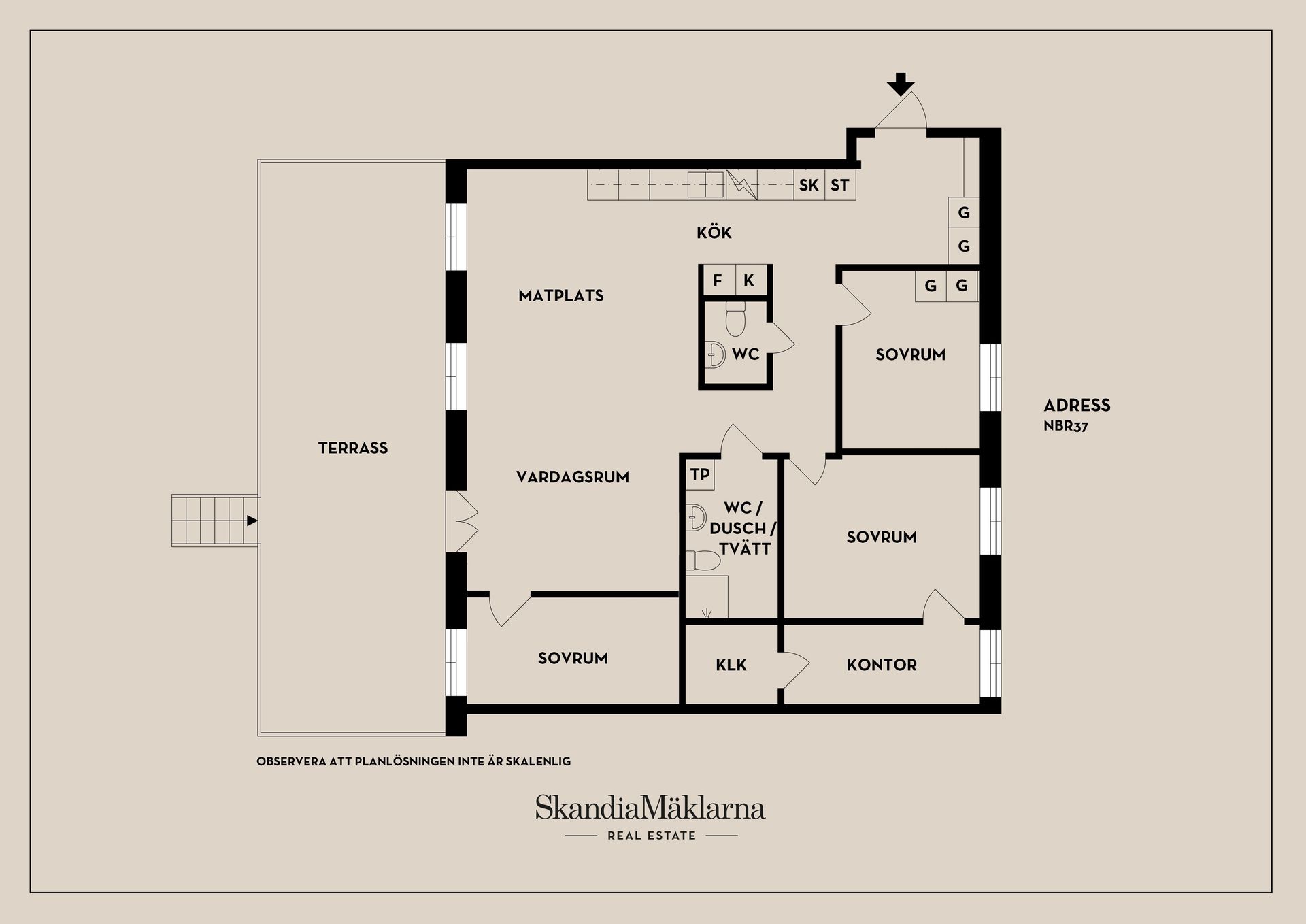 Bostadsrätt, Nybodaringen 37, Nybodahöjden/Liljeholmen, Stockholm