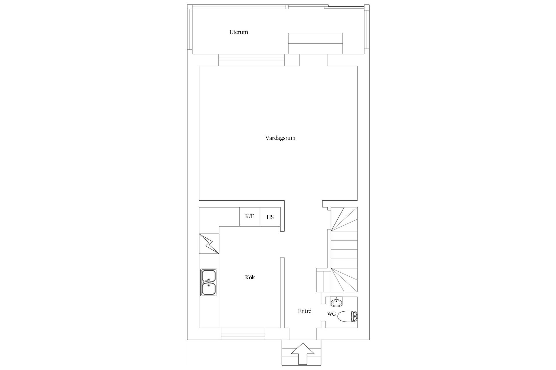 Bostadsrätt, Radhus, Kullagrundsgatan 4C, Östra Stranden, Trelleborg