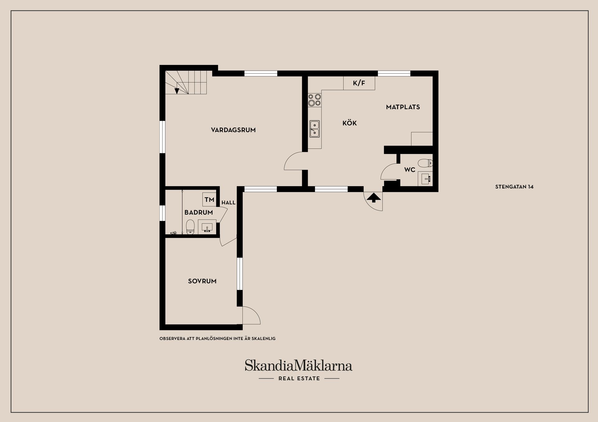 Villa, Stengatan 14, Ekeby, Bjuv