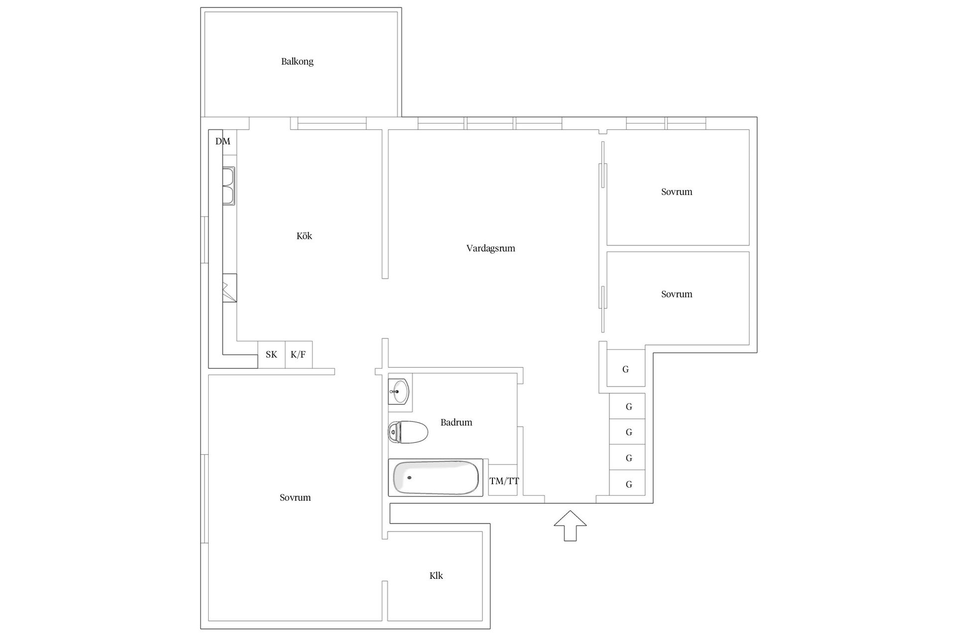 Bostadsrätt, Åsgatan 2, Masthugget, Göteborg