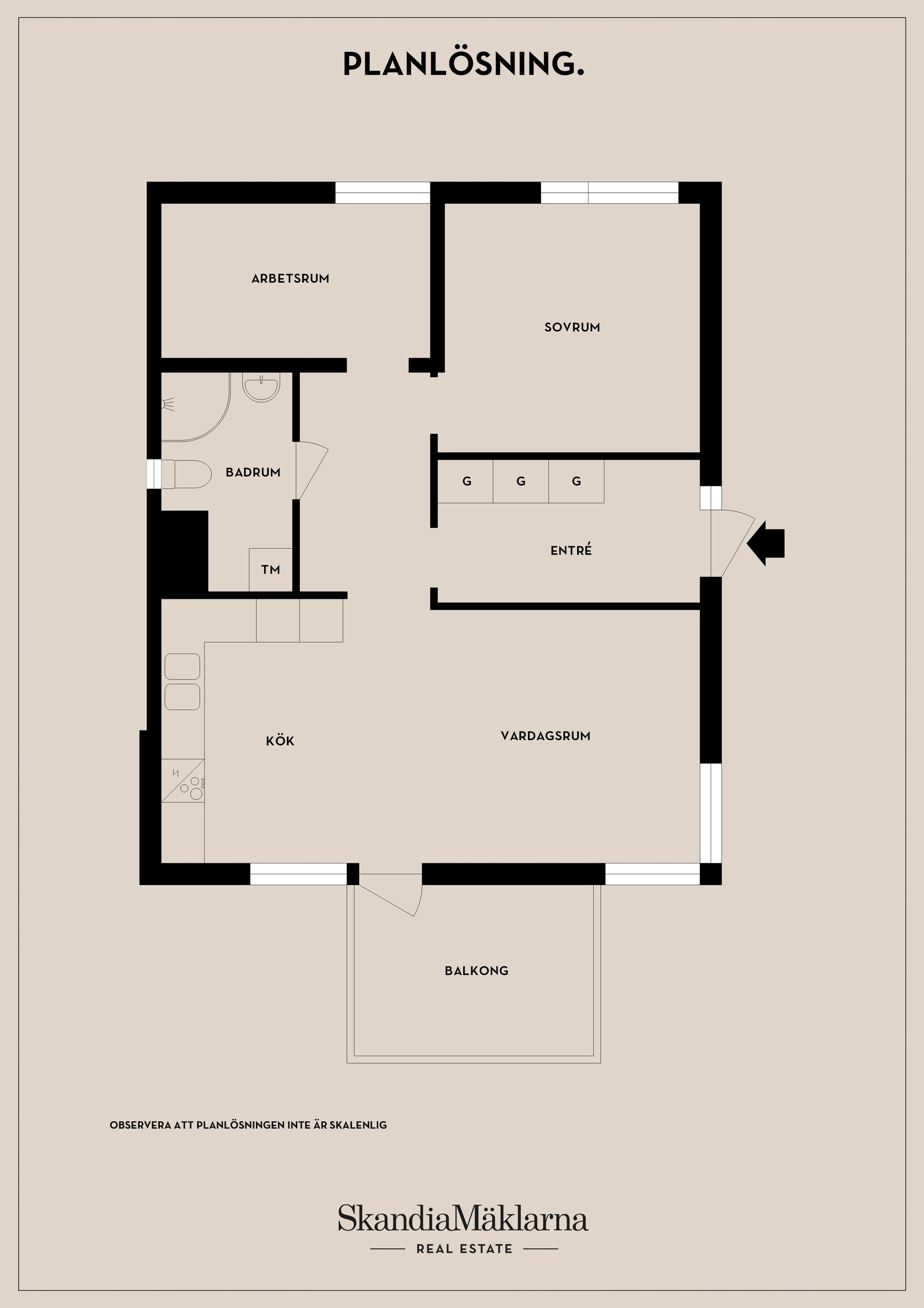 Bostadsrätt, Edbovägen 47B, Huddinge
