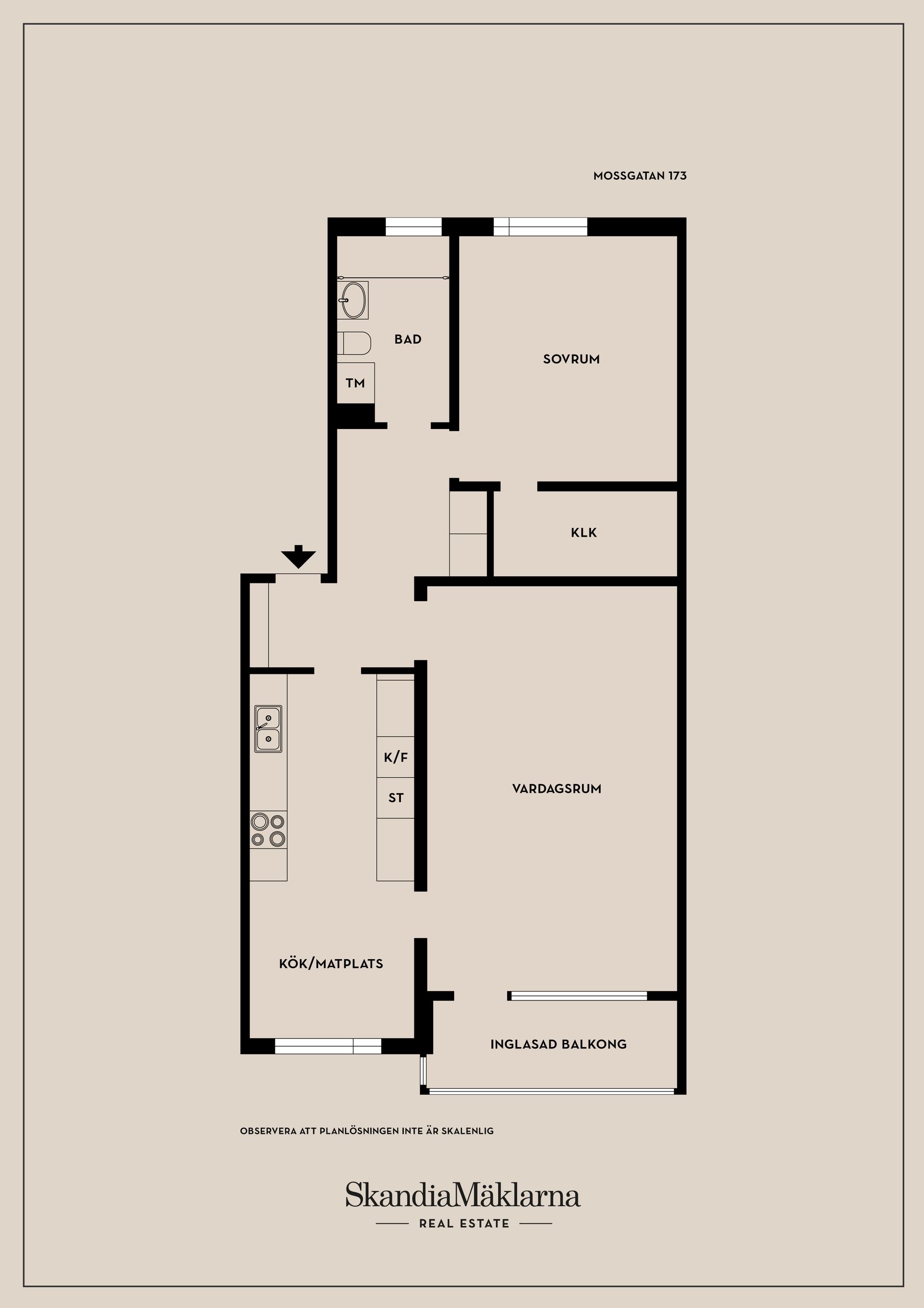 Bostadsrätt, Mossgatan 173, Rud, Karlstad