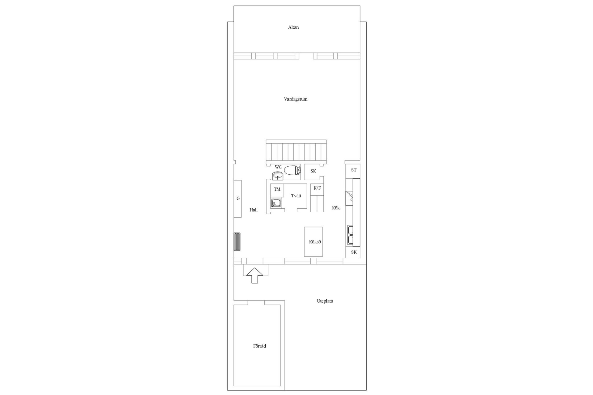 Villa, Radhus, Vårbäcksvägen 15B, Torslanda - Centrum, Göteborg