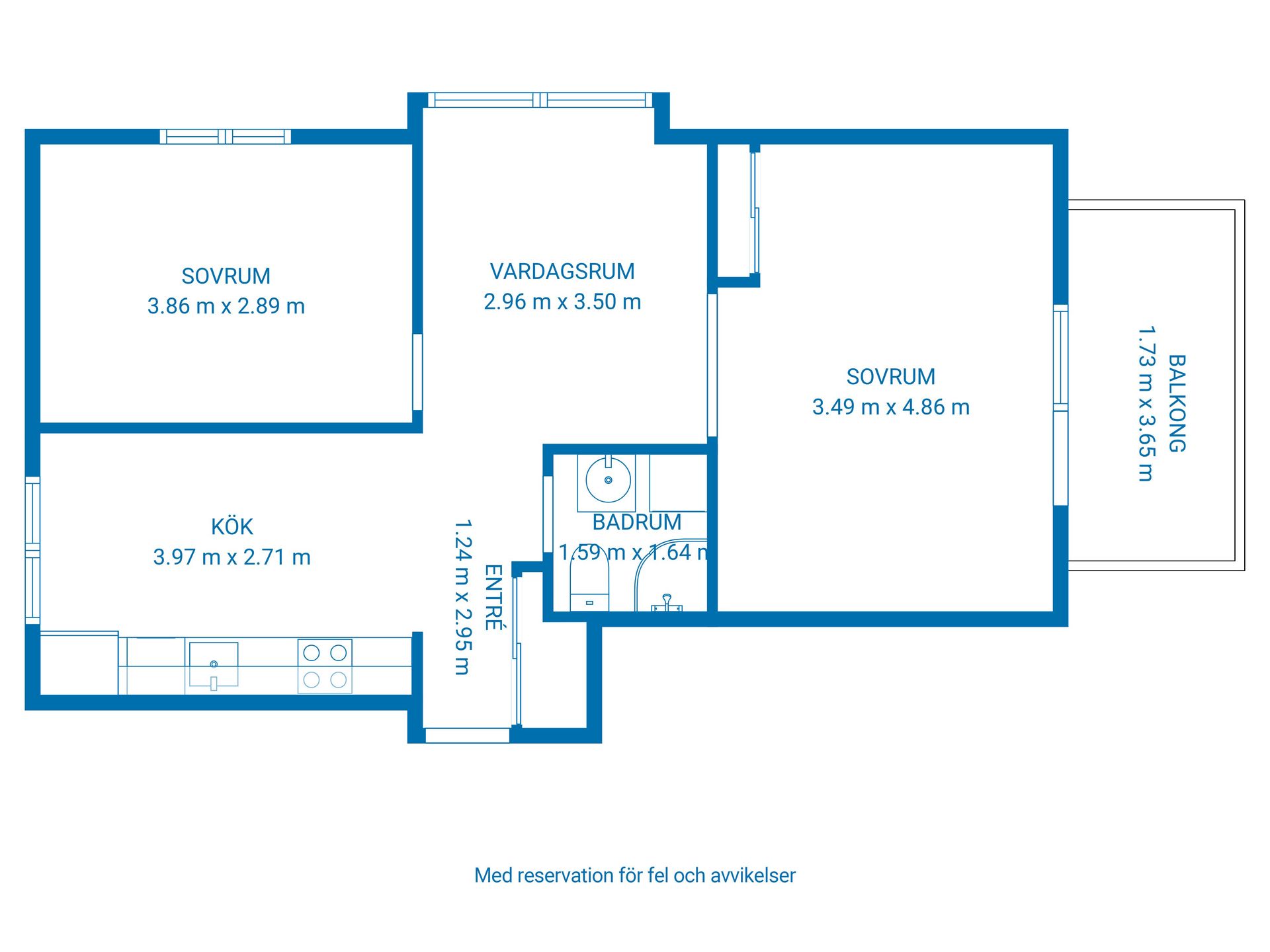 Bostadsrätt, Ostdalsgatan 54 C Lgh 1201, Centralt vid lasarettet, Motala