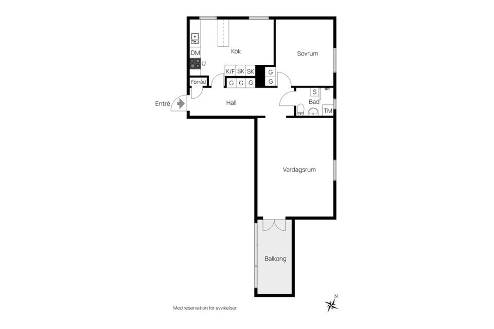 Bostadsrätt, Guldbrandsgatan 20, Trandared, Borås