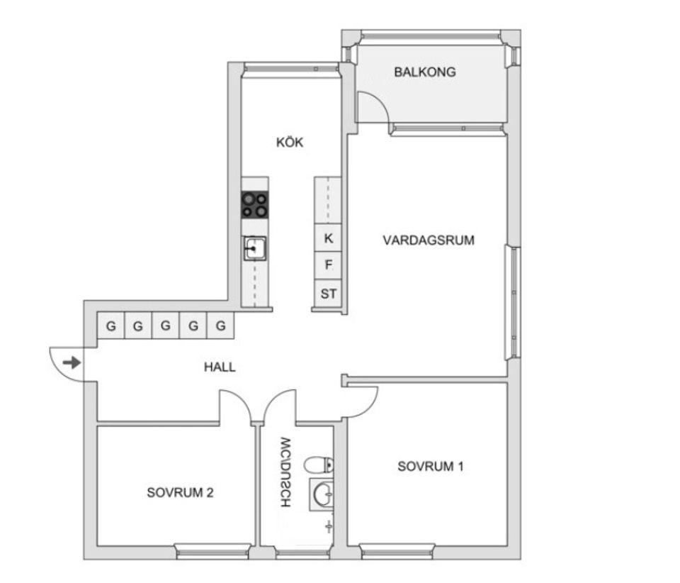Bostadsrätt, Minutgränd 45, Jakobsberg, Järfälla