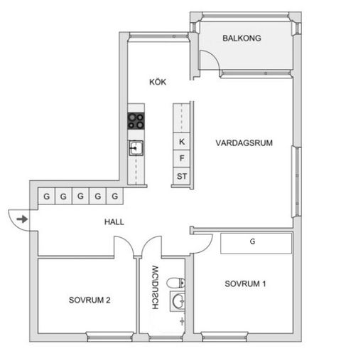 Bostadsrätt, Minutgränd 45, Jakobsberg, Järfälla