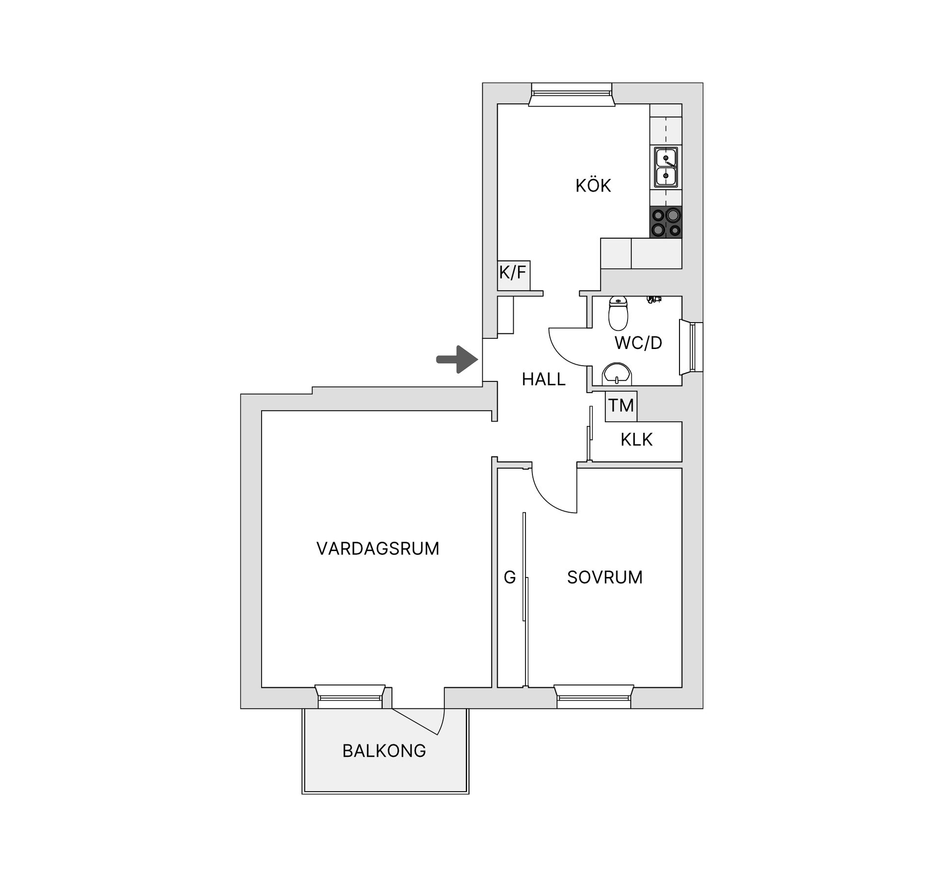 Bostadsrätt, Östanvindsgatan 13A, Centrala Hisingen, Göteborg