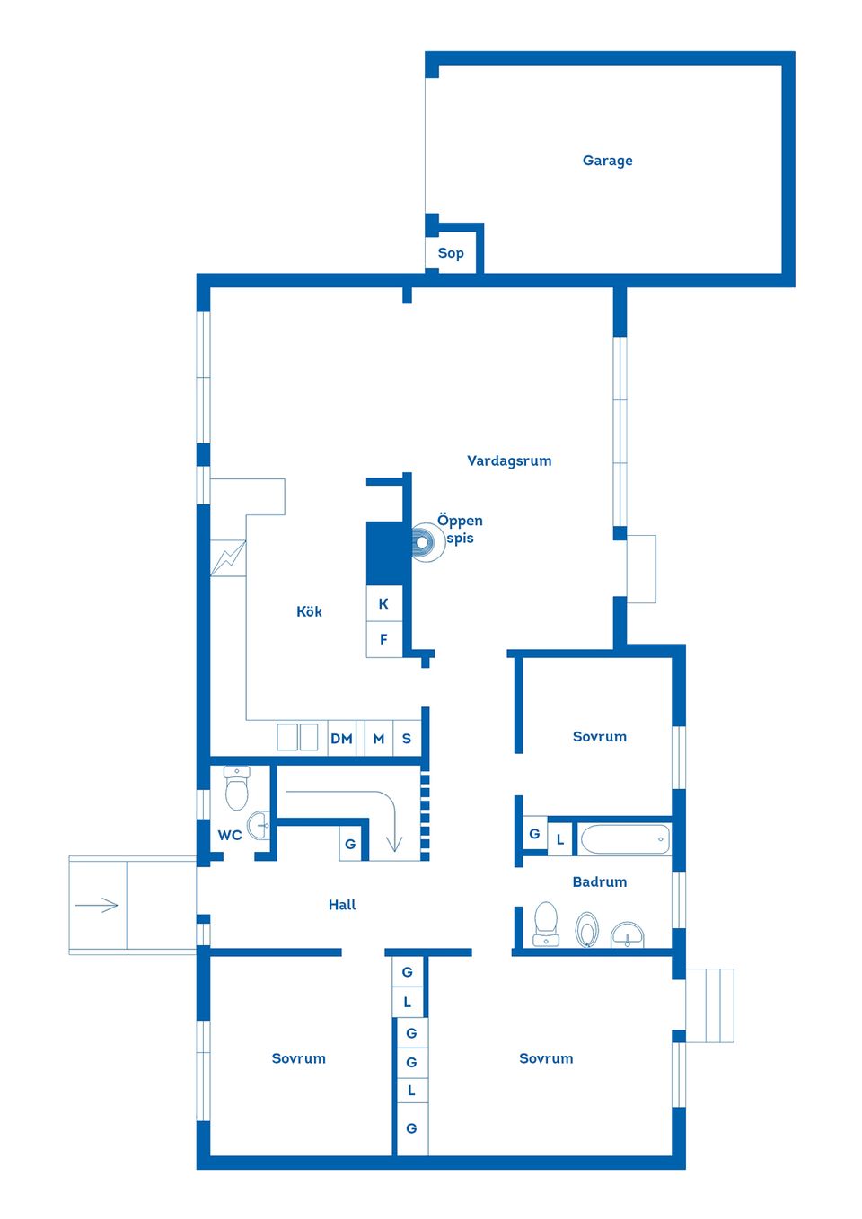 Villa, Stensättarvägen 2, Brottsta, Eskilstuna