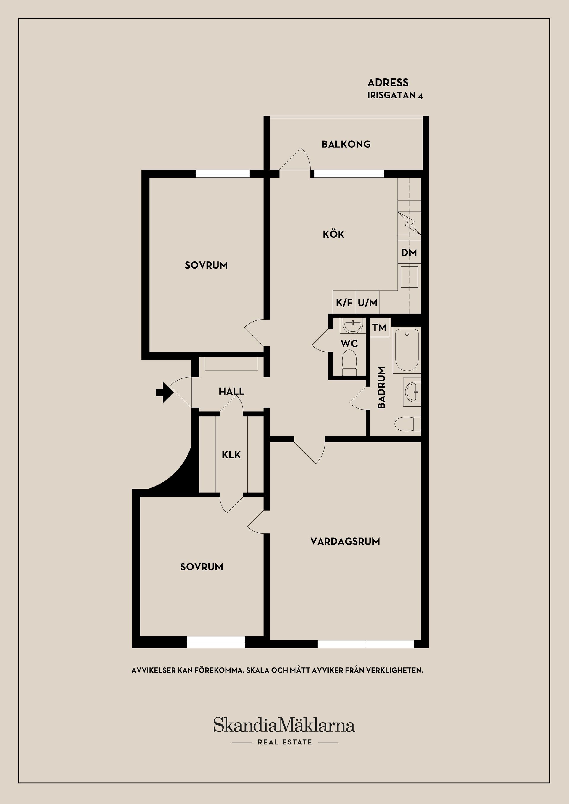 Bostadsrätt, Irisgatan 4, Mellringe, Örebro