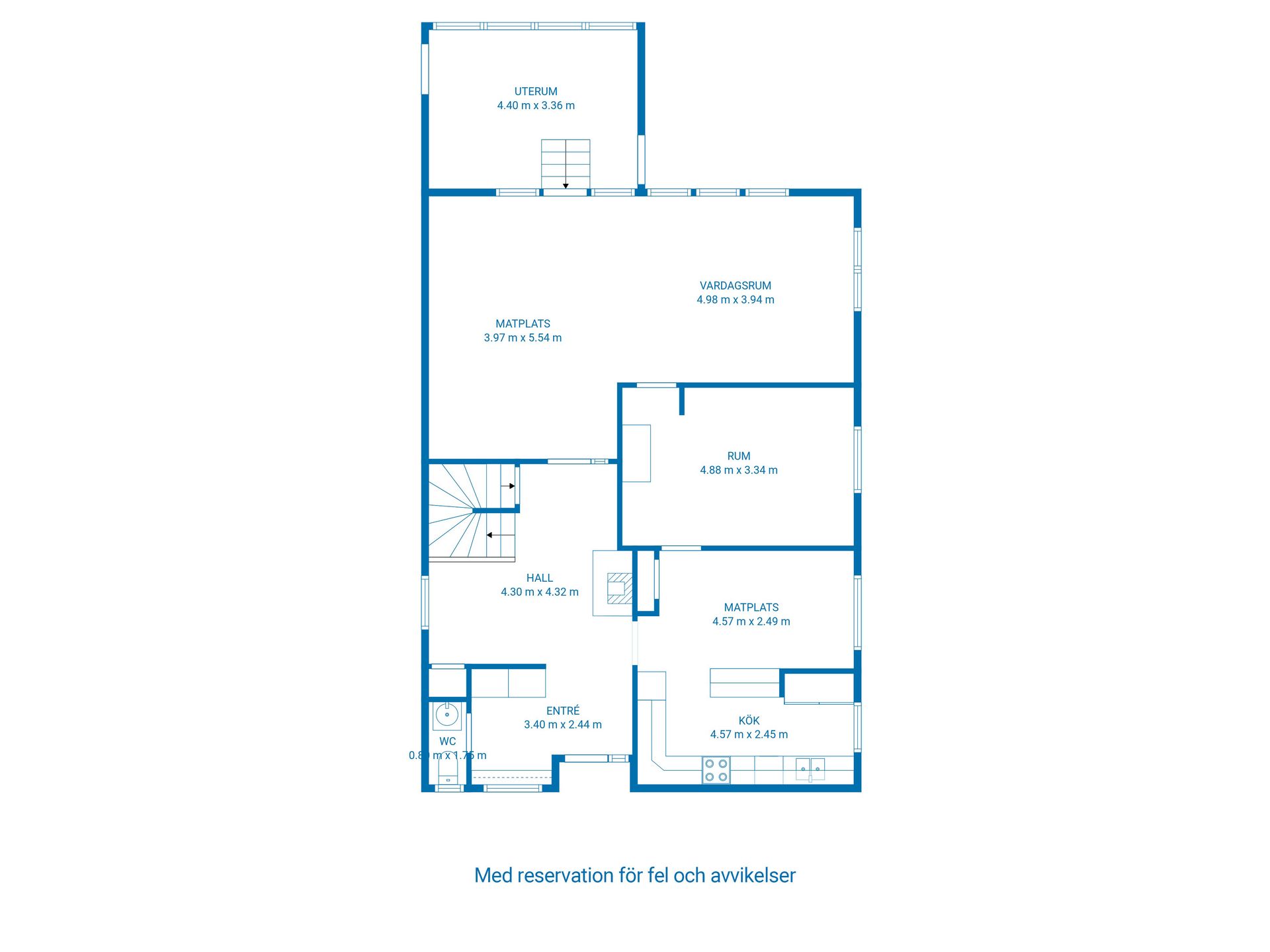Villa, Lasarettsgatan 34A, Centralt, Motala