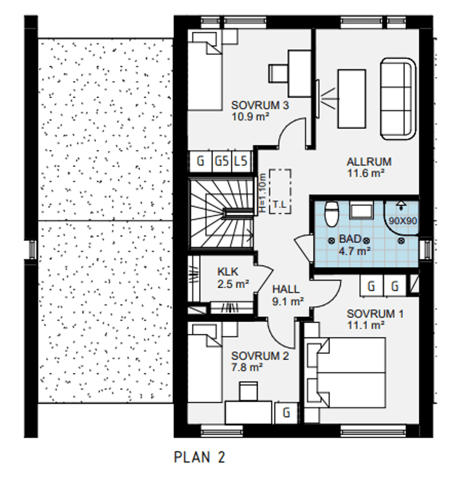 Radhus, Körvelvägen 10, Kolmården - Krokek, Norrköping