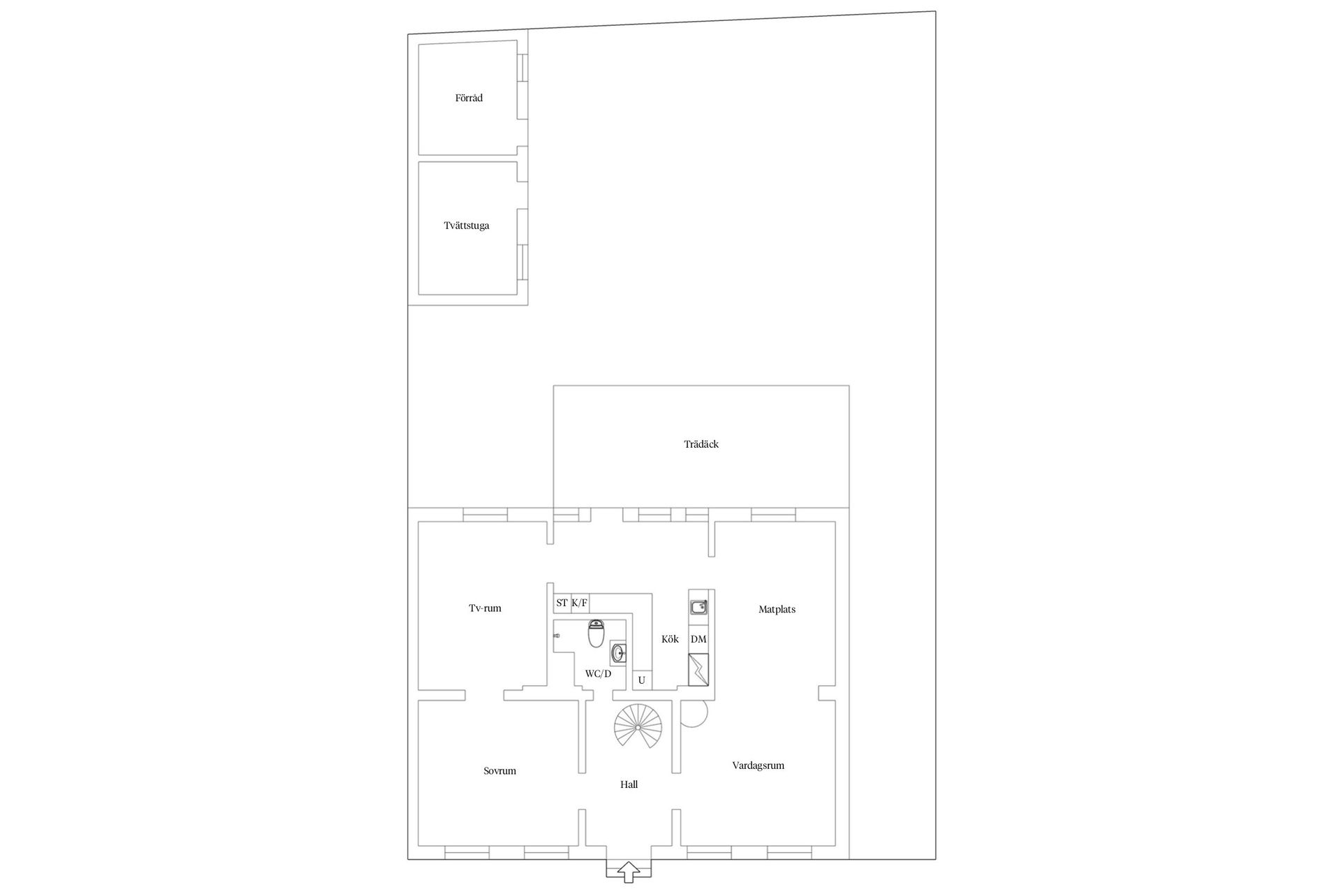 Villa, Gråbrödersgatan 3, Trelleborg - Centralt, Trelleborg