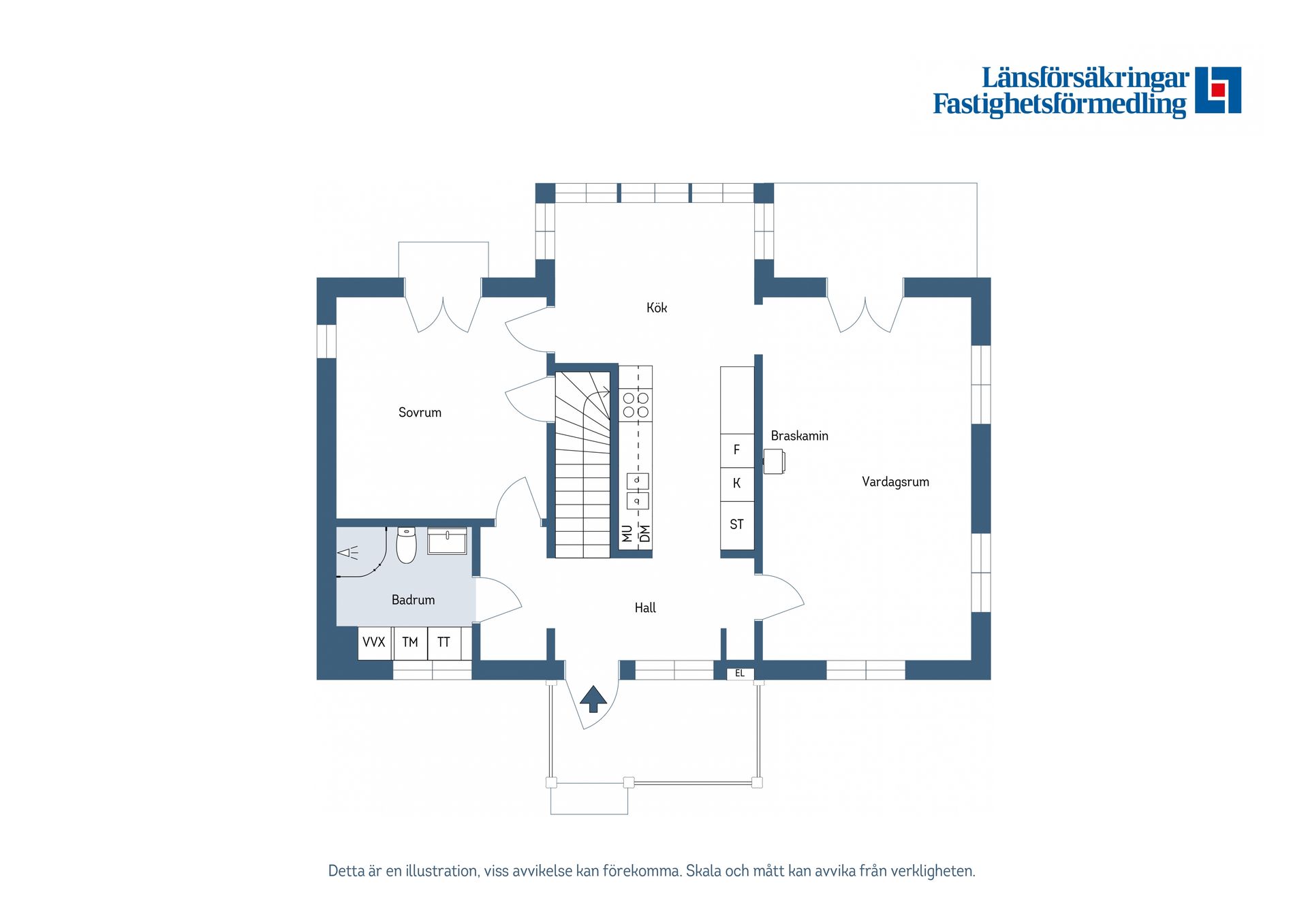 Bostadsrätt, Villa, Sanetta parkväg 7, Lilleby, Strängnäs