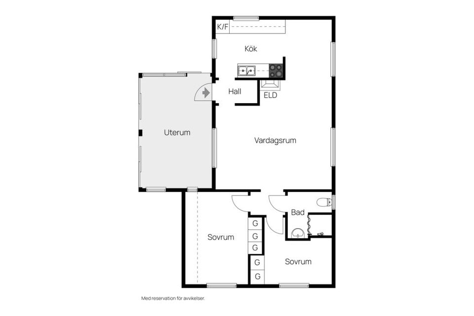 Fritidshus, Buaråsvägen 22, Trönningenäs, Varberg