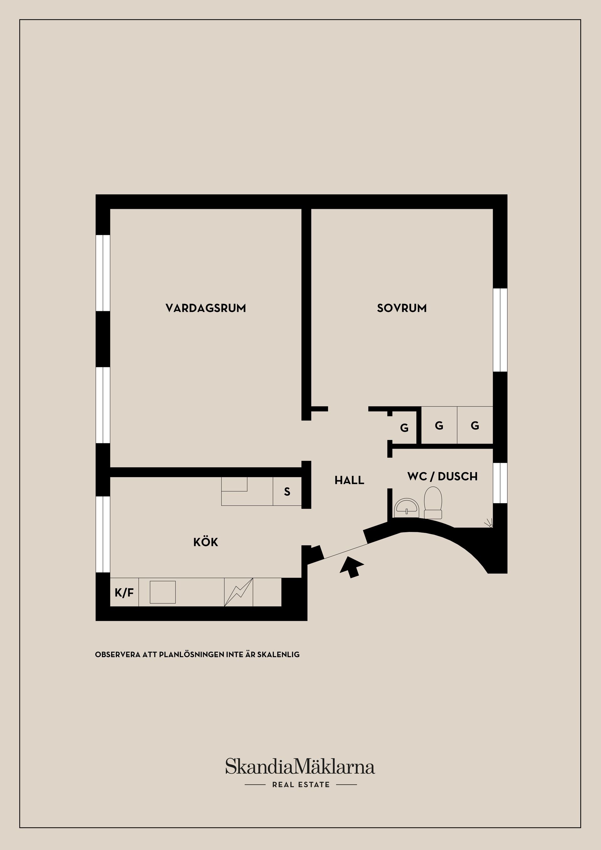 Bostadsrätt, Björkbacksvägen 30, Johannesfred, Stockholm