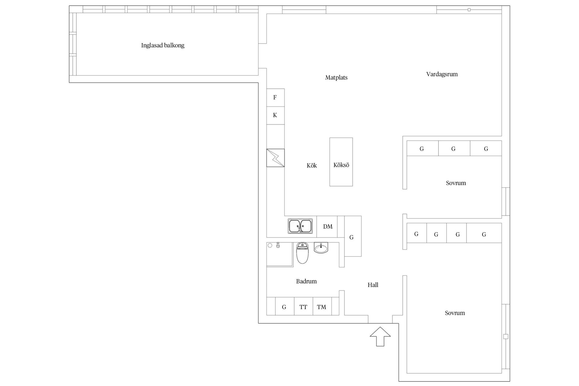 Bostadsrätt, Monsungatan 24, Eriksberg, Göteborg