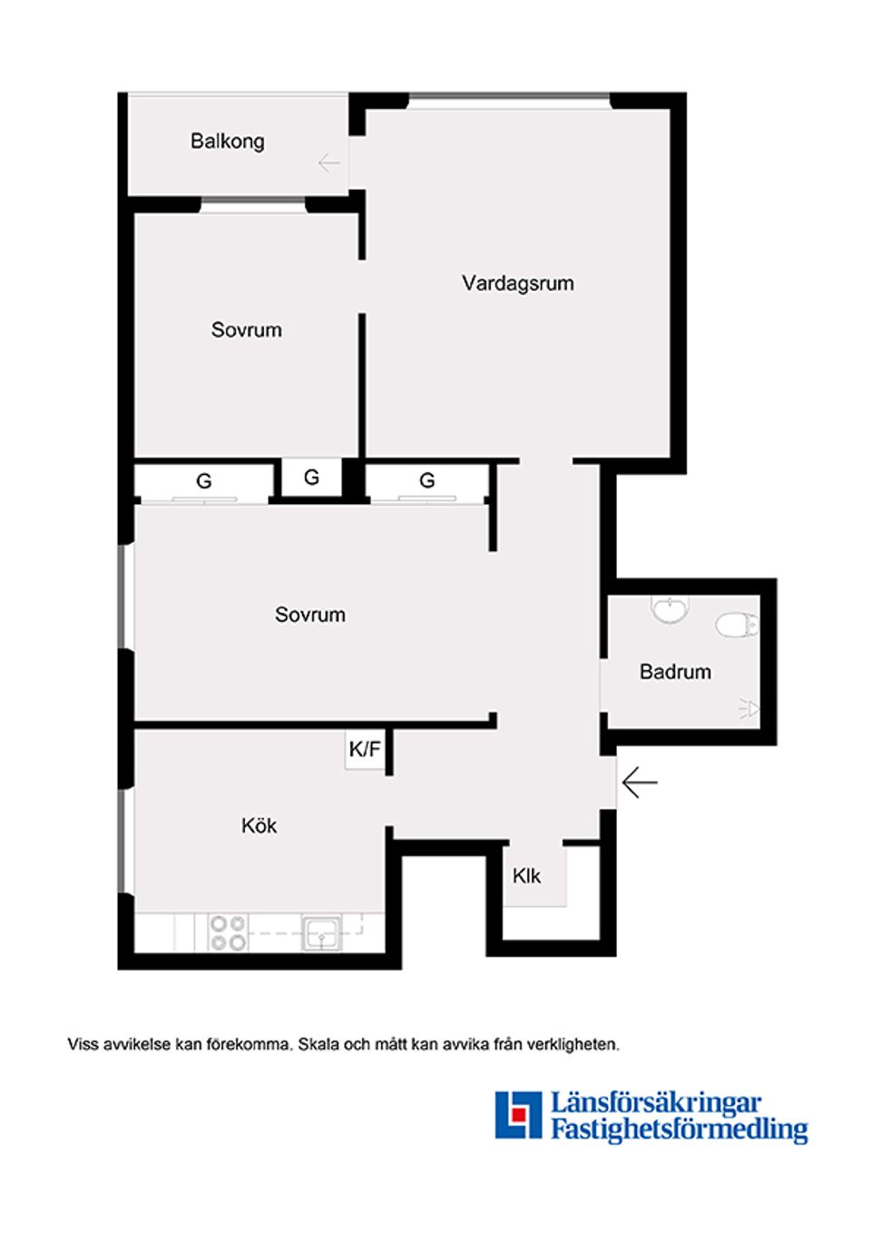 Bostadsrätt, Scheelegatan 2B, Håkanstorp, Malmö