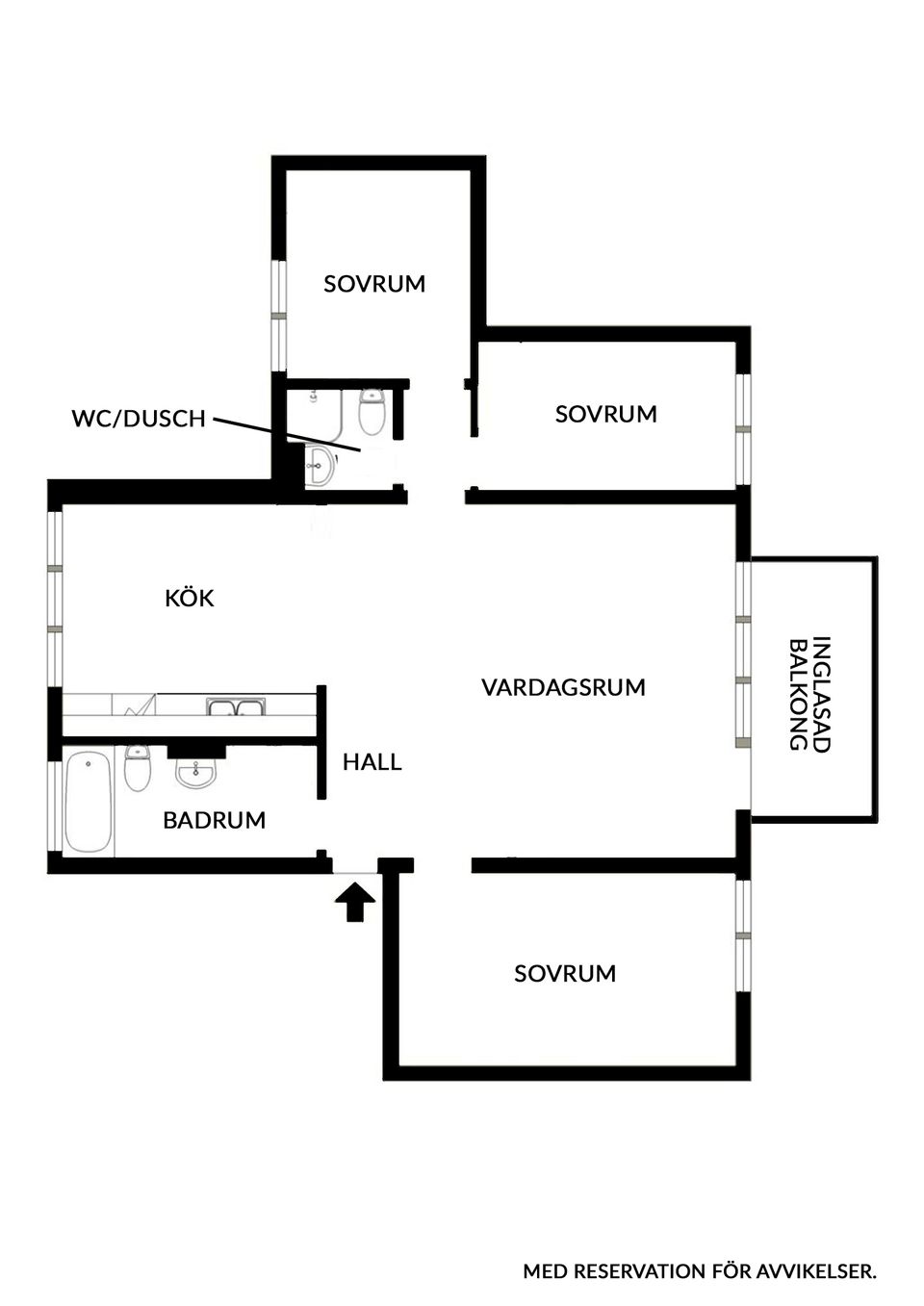 Bostadsrätt, Skarpbrunnavägen 195, Eriksberg - Norsborg, Botkyrka