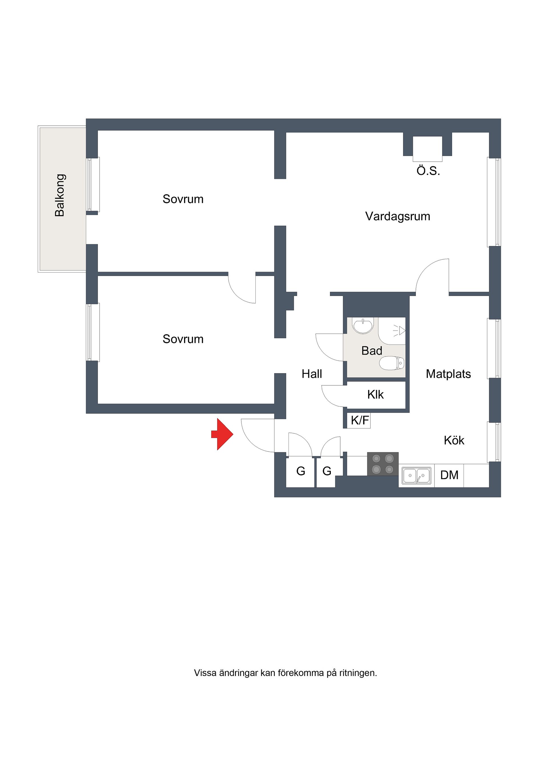 Bostadsrätt, Rådhusgatan 28 B, Centralt, Östersund