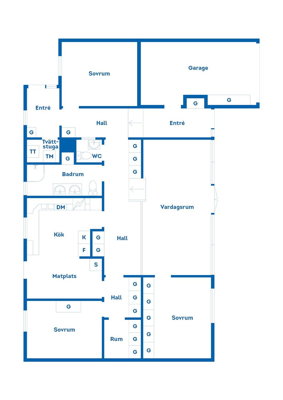 Villa, Gränsborgsvägen 8, Åsa, Oskarshamn
