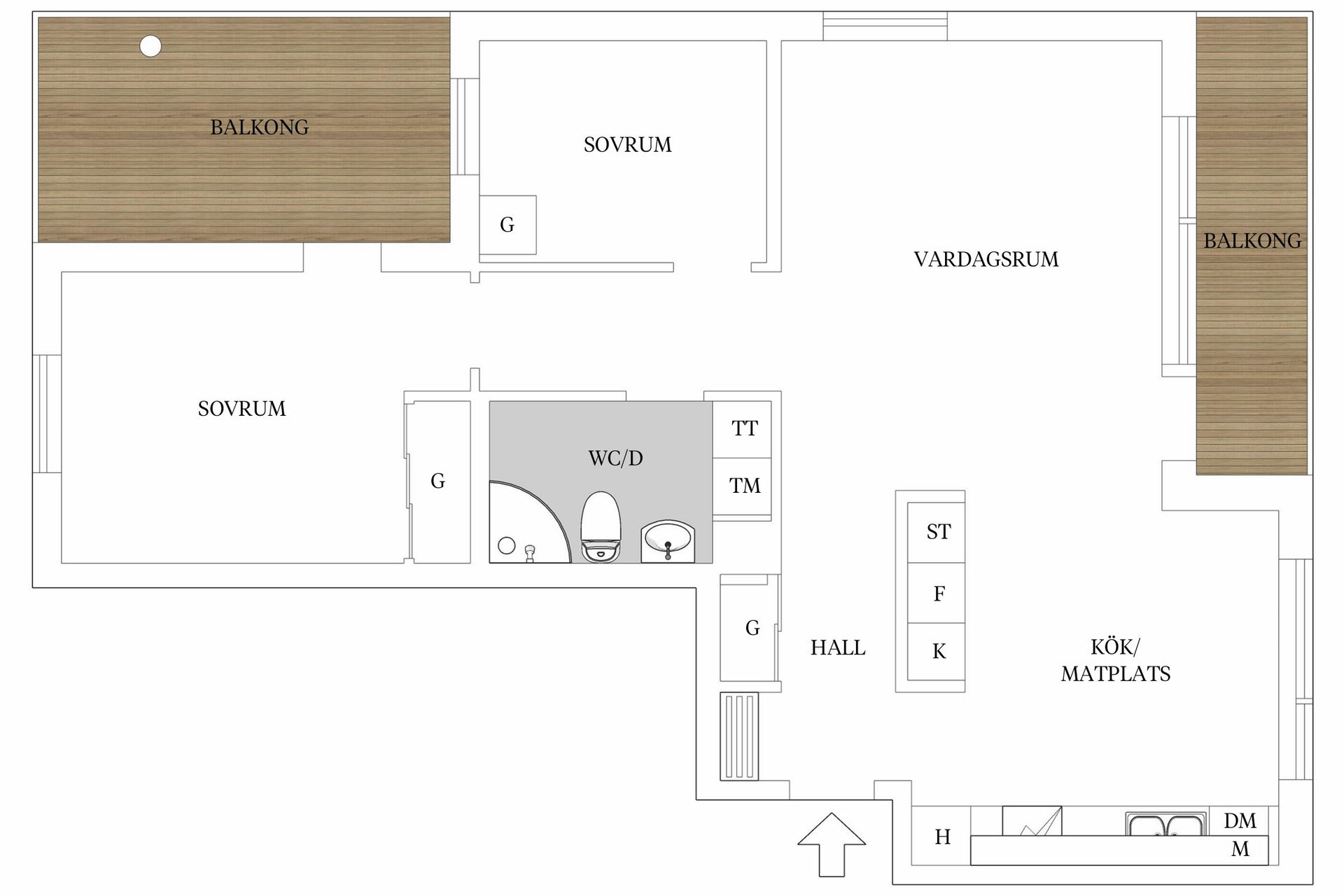 Bostadsrätt, Fruktträdsgatan 2, Centrala Hisingen, Göteborg