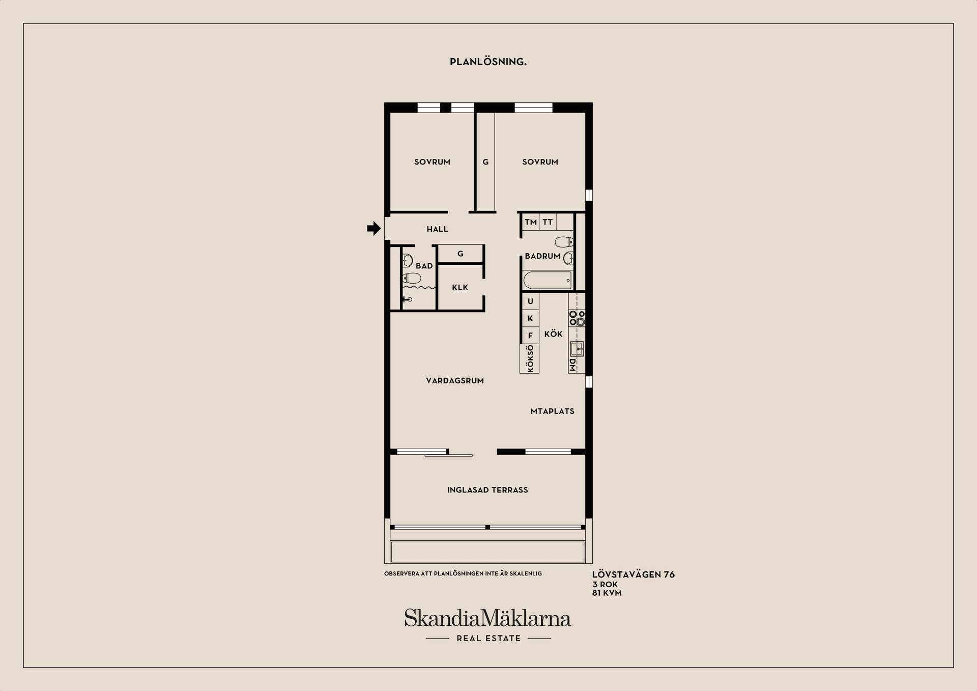 Bostadsrätt, Lövstavägen 76, Runby, Upplands Väsby