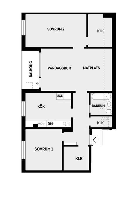 Bostadsrätt, Eskadervägen 30, Näsbypark, Täby