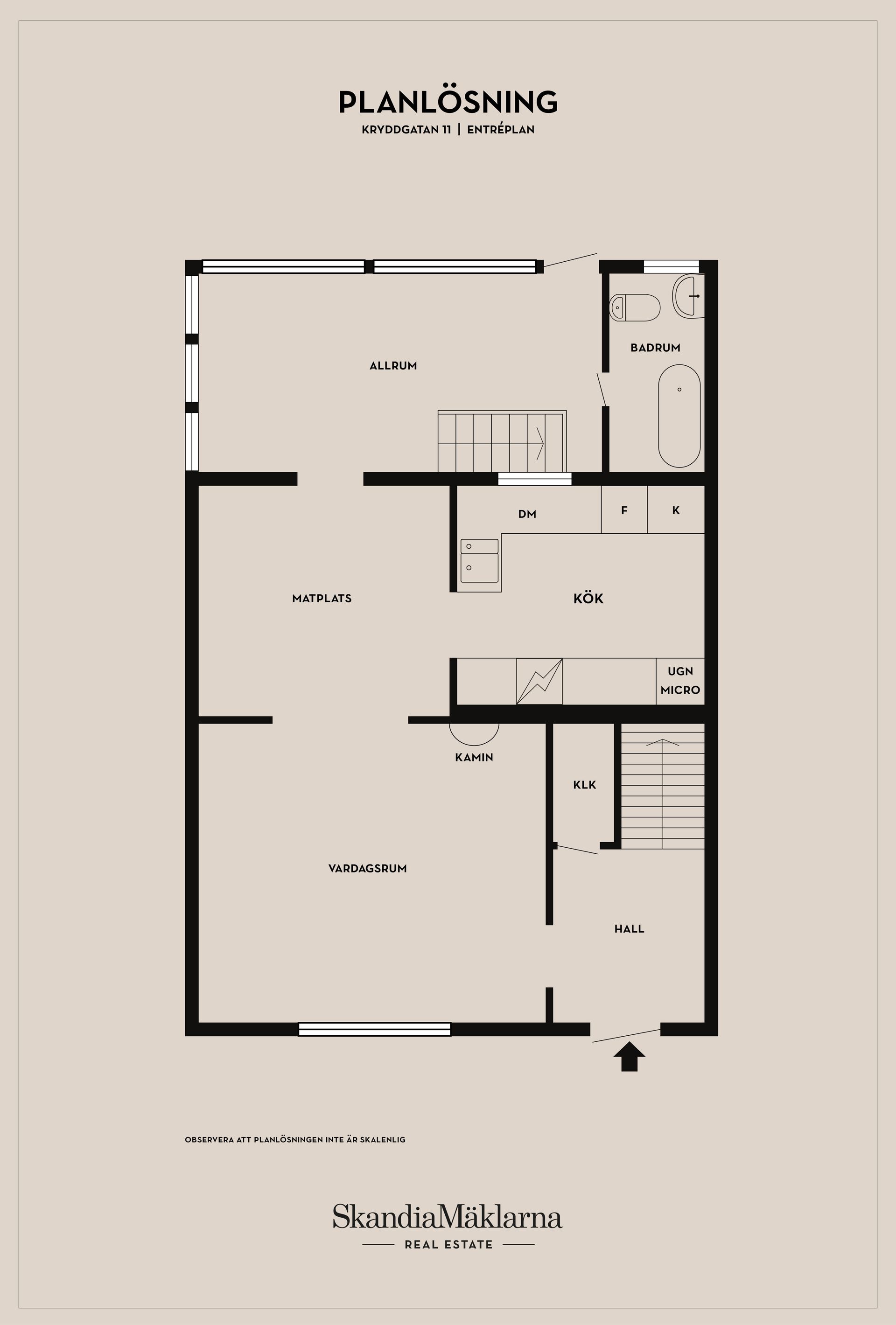 Radhus, Kryddgatan 11, Backa, Ystad