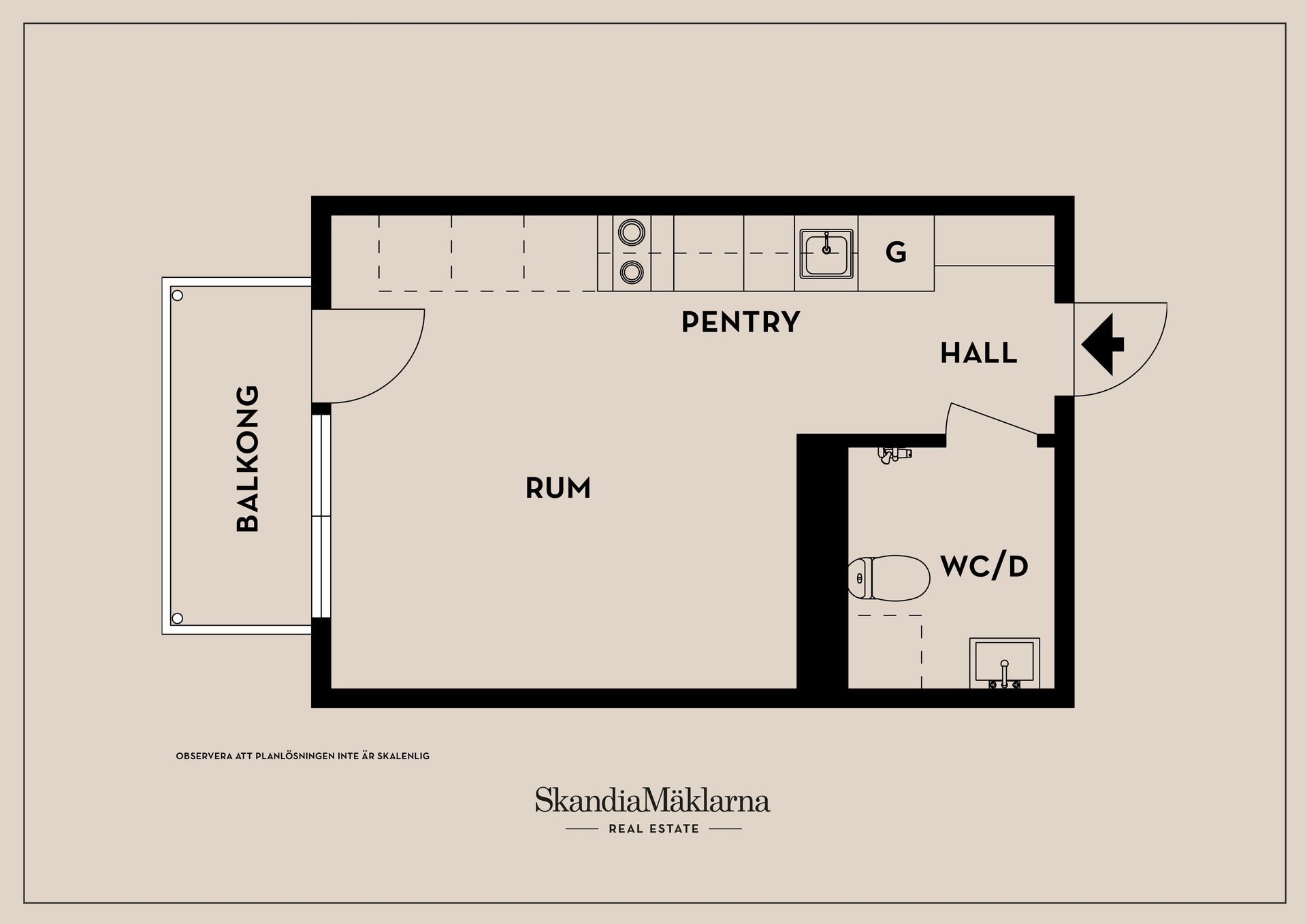 Bostadsrätt, Flyginfarten 14A, Barkarbystaden, Järfälla