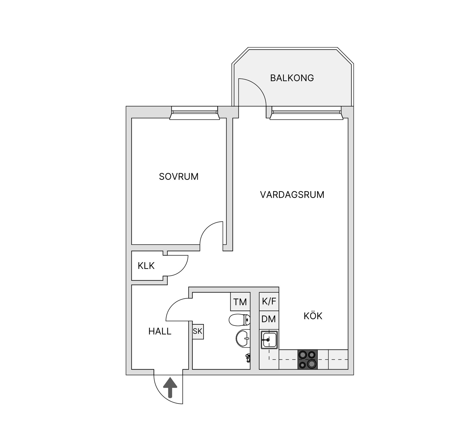 Bostadsrätt, Götgatan 118, 5 tr, Södermalm - Skanstull, Stockholm