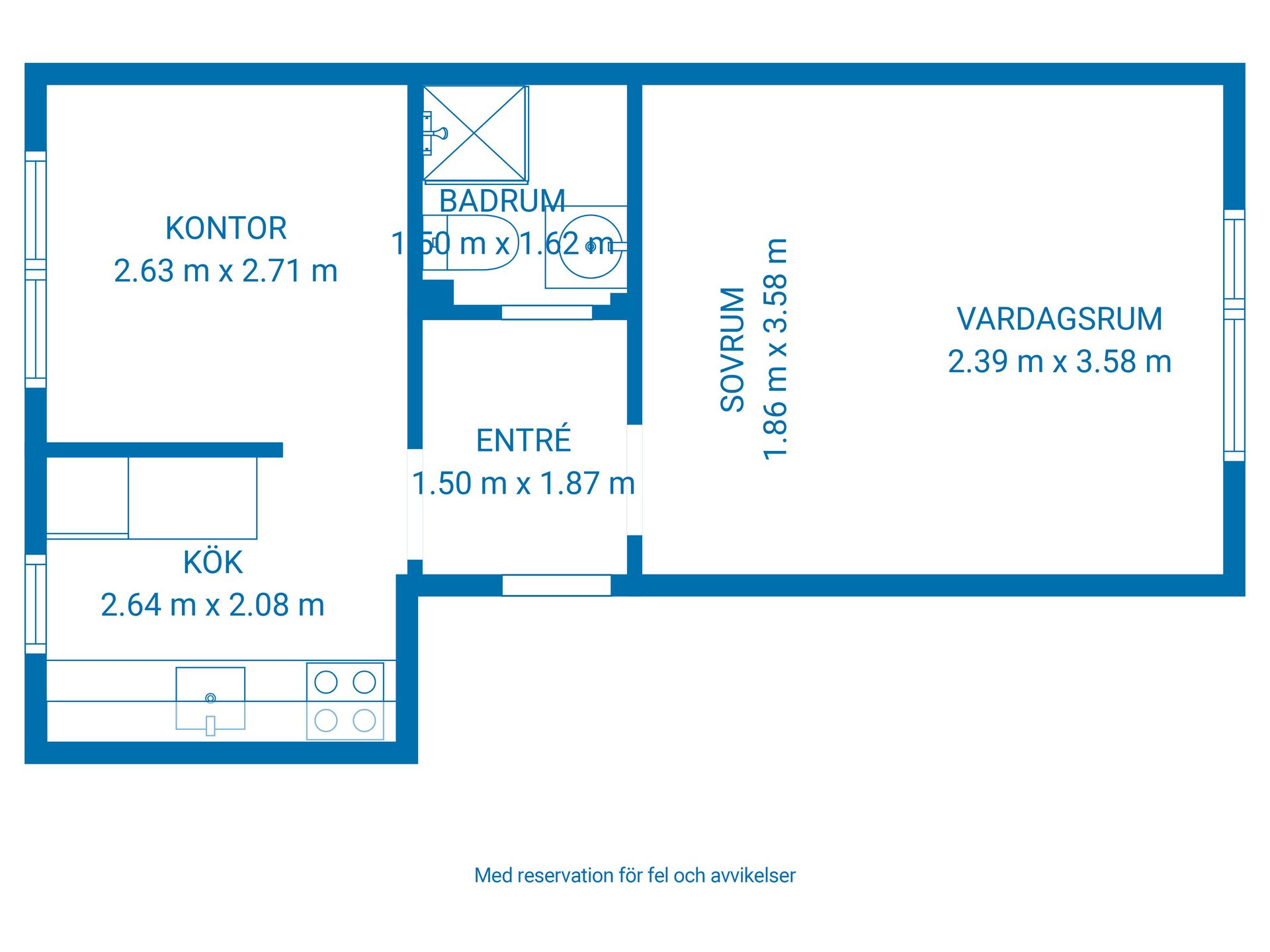 Bostadsrätt, Storgatan 17 b Lgh 1002, Centralt, Motala