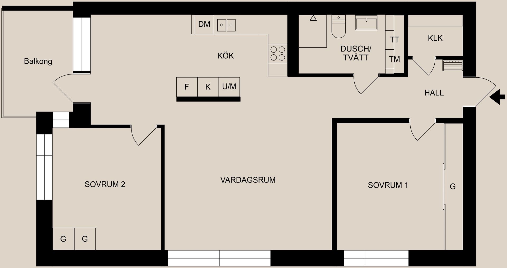 Bostadsrätt, Holmtorpsvägen 37, Björkalund, Norrköping