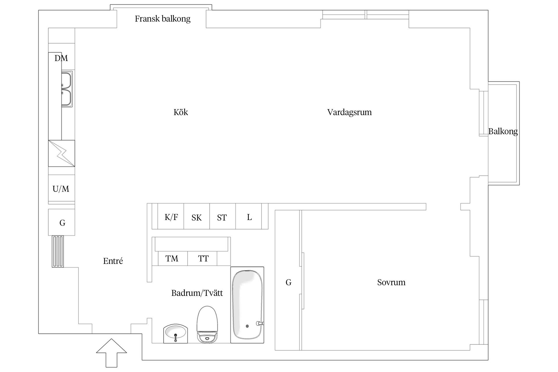 Bostadsrätt, Götaverksgatan 37, Lindholmen, Göteborg