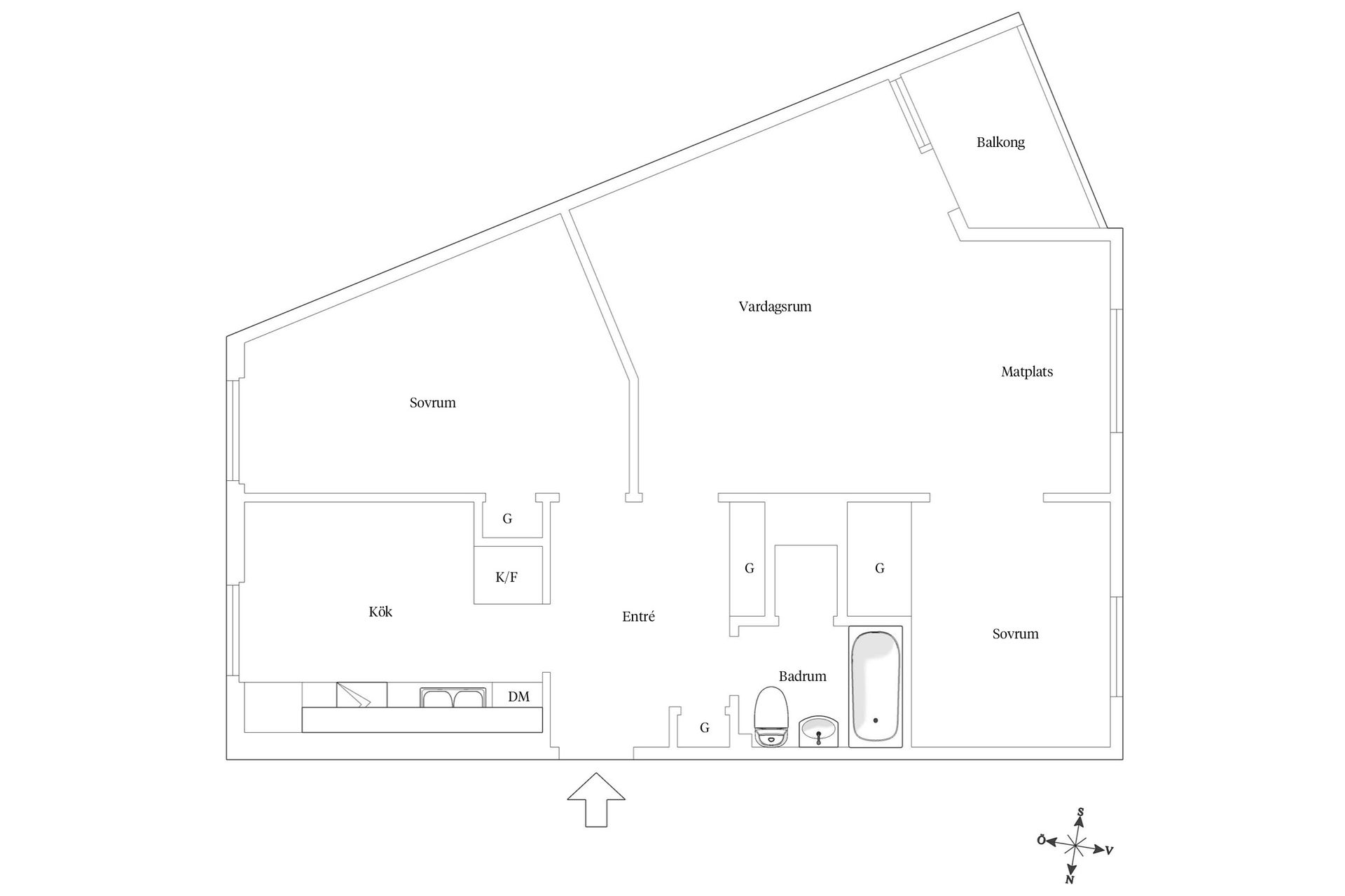 Bostadsrätt, Björkhemsgatan 61, Sjöbo, Borås
