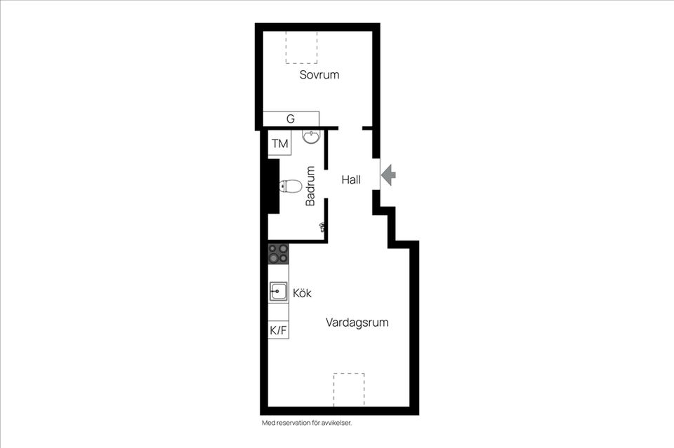 Bostadsrätt, Falsterbogatan 22b, Folkets Park, Malmö
