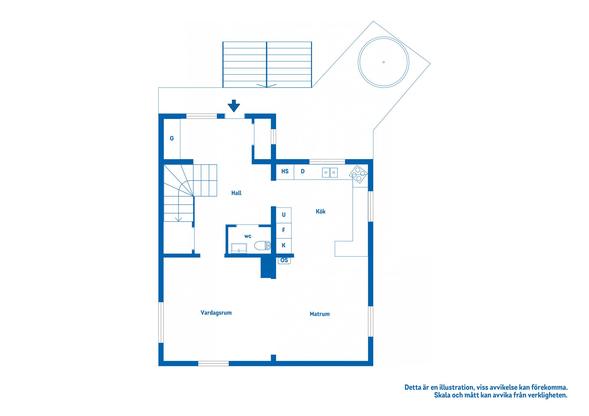 Villa, Trädgårdsgatan 11, Sparreholm, Flen