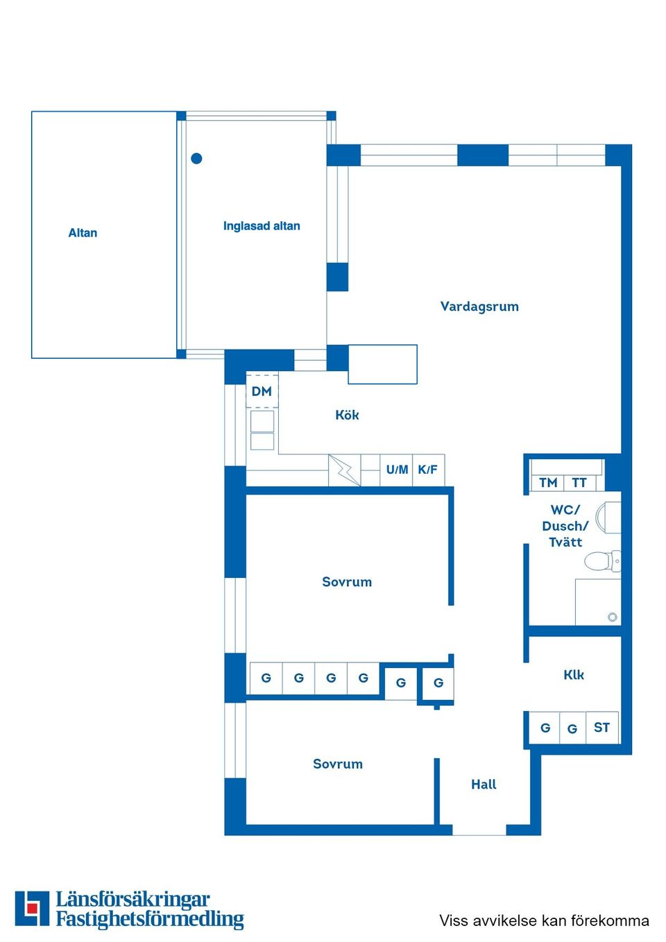 Bostadsrätt, Fahlmansgatan 5B, Ulricehamn
