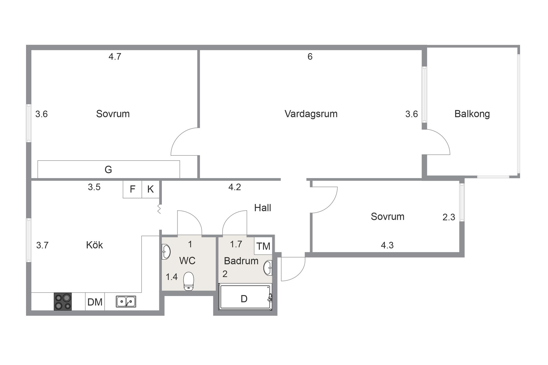 Bostadsrätt, Lantmannavägen 52, Kronogården, Trollhättan