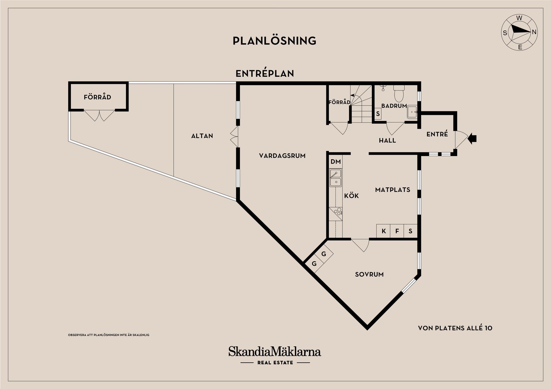 Radhus, Von Platens allé 10, Ramlösa, Helsingborg