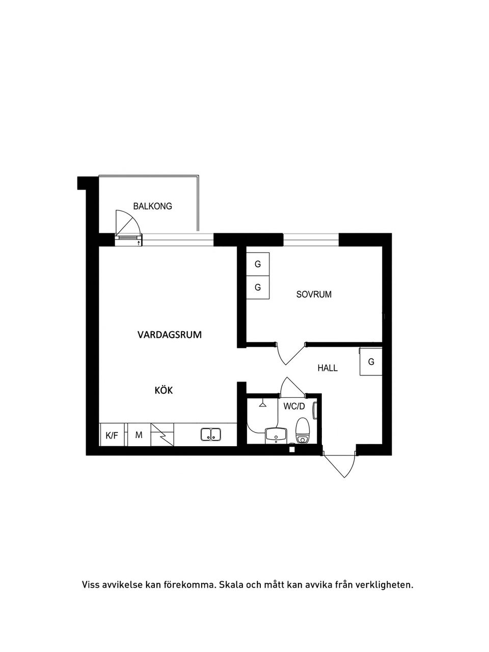 Bostadsrätt, Kärrgatan 3C, Hälleforsnäs, Flen